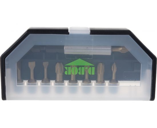 Набор бит TiN-half 10 шт с магнитным держателем D.BOR D-SET-10A-1-TIN – изображение 4