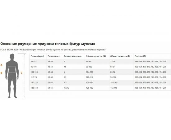 Утепленный костюм Sobol ХАНТЕР, волки, серый Кос 463/ 96/182 – изображение 4
