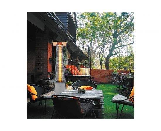 Уличный газовый обогреватель Aesto A-06Т античное серебро – изображение 5