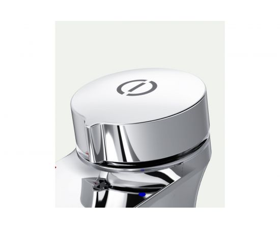 Нажимной смеситель для умывальника, хром AM.PM F50A02500 – изображение 5