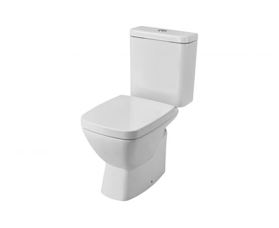 Унитаз-компакт Santek ""Нео"" стандарт, 2-режима, сиденье дюропласт, softclose, clip up 00032789 – изображение 6