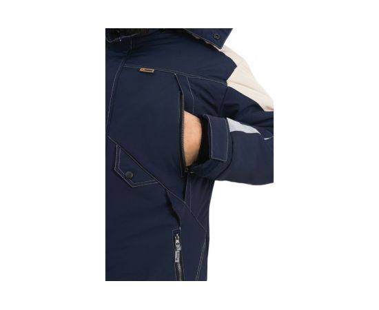 Куртка iForm ХАЙ-ТЕК синий-бежевый, р. 96-100, рост 170-176 Кур 323/ 96/170 – изображение 8