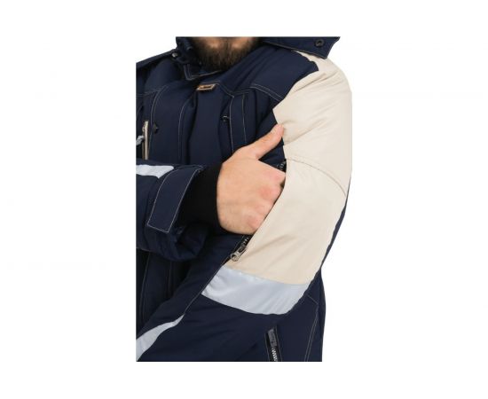 Куртка iForm ХАЙ-ТЕК синий-бежевый, р. 96-100, рост 170-176 Кур 323/ 96/170 – изображение 10