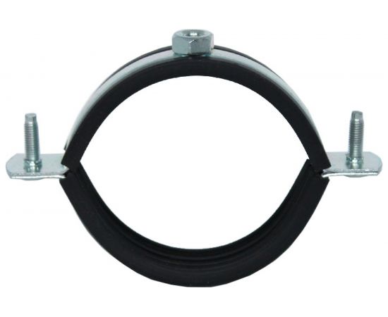 Сантехнический хомут для труб с гайкой СВК 2 1/2 М10 73-80 SVK-Fe065М10 