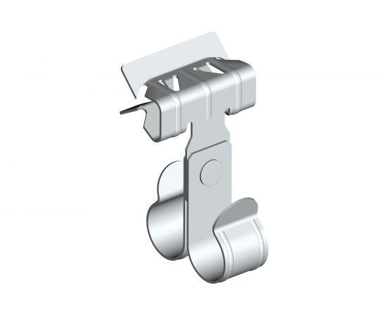 Балочный зажим УМС 2-7 мм под трубу, двойной, 25 мм 10 шт. BZ-2-7-TD25 