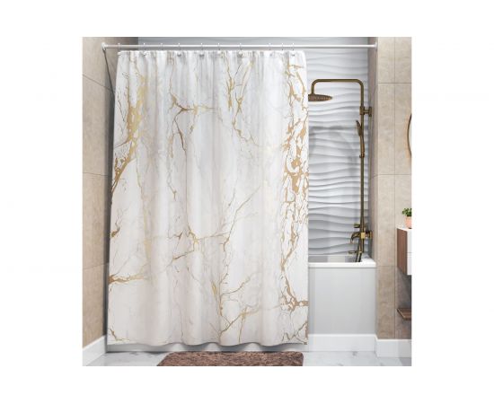 Шторка для ванной WasserKRAFT Sauer SC-79101 