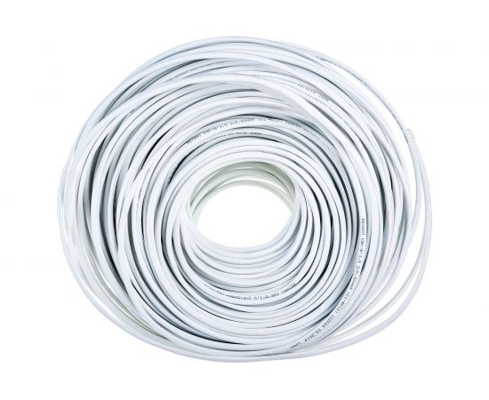 Кабель REXANT КВК-В-1,5+2x0,50 кв.мм Cu/Cu белый бухта 200 м 01-4012 