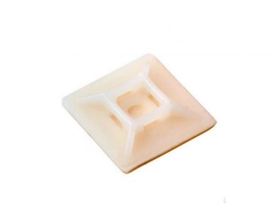 Самоклеящаяся площадка под винт REXANT 28x28 мм, белая, упаковка 100 шт. 07-2228 