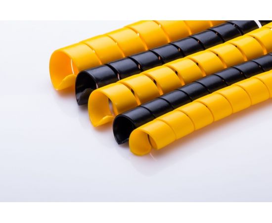 Пластиковая спираль Super spiral Цема-Беаринг d16 мм черная SSСП16Ч 