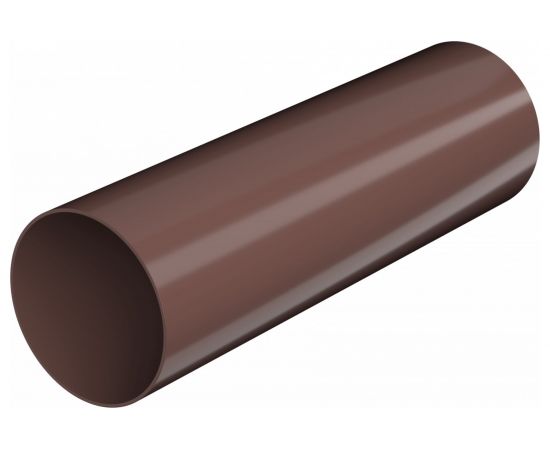 Труба Технониколь ТН (ПВХ; 1.5 м; коричневый; глянец; 1 шт) TN563116 