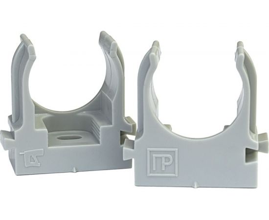 Крепежная клипса для монтажа газовым монтажным пистолетом FIXPISTOLS F-CPE16 серая, 100 шт. 2-2-4-4614 