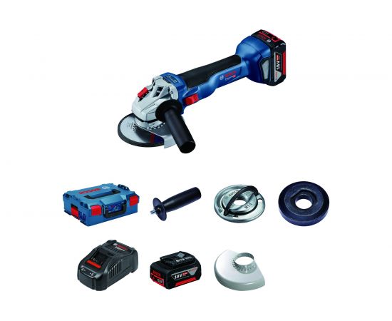 Аккумуляторная угловая шлифмашина Bosch GWS 18V-10 06019J4004 