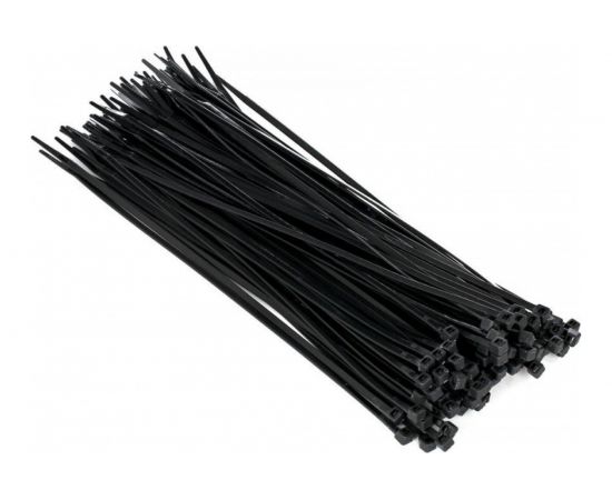 Нейлоновый хомут для стяжки On 2,5x200 мм, черный, 100 шт. 18-04-520 