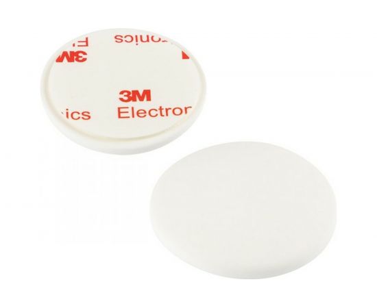 Стоппер для двери Рыжий кот настенный, круглый, самоклеящийся, 2 шт. в наборе 103683 