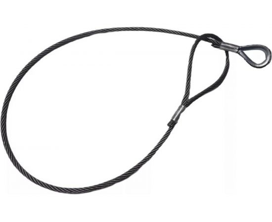 Канатный строп с обжимом под скобу OCALIFT УСК1 L=0,5 м, опрессовка петля - петля, г/п 400 кг uck150400 
