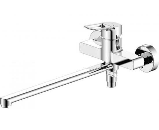 Смеситель для ванны IDDIS Spin с длинным изливом SPISBL2i10WA 