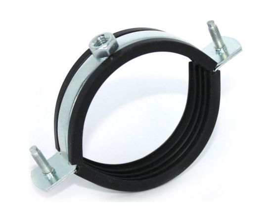 Сантехнический хомут для труб с гайкой СВК 2 1/2 М10 73-80 SVK-Fe065М10 – изображение 2