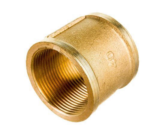 Муфта LEXLINE 1 1/2 вн/вн., латунь 40 Украина 513037 – изображение 2