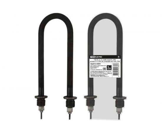 ТЭН TDM 45, А, 13, 1.6 кВт, вода (Р), 220В, штуцер G1/2, R30, Ф2, углеродистая сталь SQ2512-0001 – изображение 2