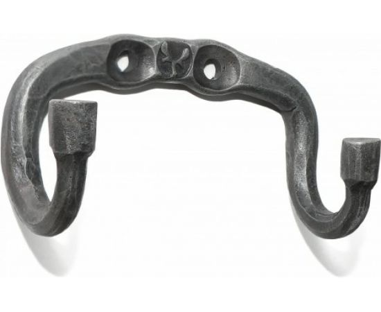 Настенный кованый крючок Covali Двойной HC-194 – изображение 2