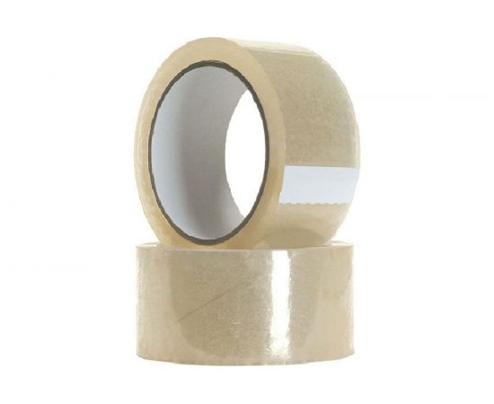 Клейкая лента Волга Полимер 48 мм, 66 м, 47 мкм, 6 шт. 509000121 – изображение 2