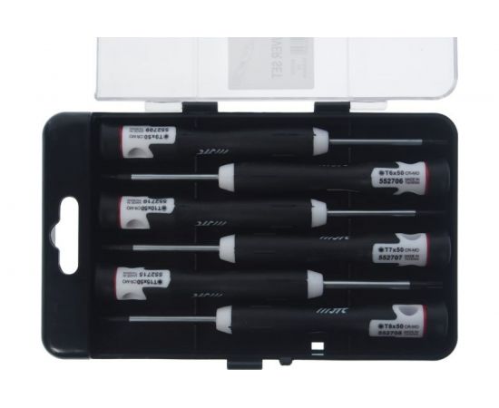 Набор прецизионных отверток 6шт 150мм JTC-5527 – изображение 2