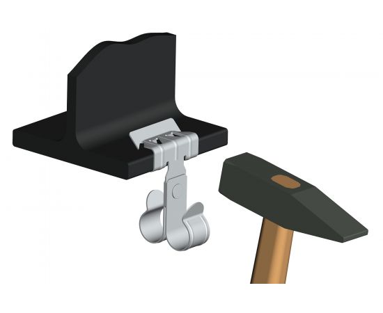 Балочный зажим УМС 2-7 мм под трубу, двойной, 25 мм 10 шт. BZ-2-7-TD25 – изображение 2