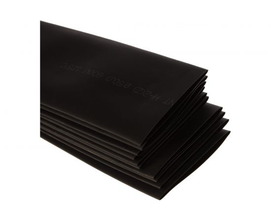 Термоусадка REXANT 50.0/25.0 мм, 1м, черная 25-0006 – изображение 3