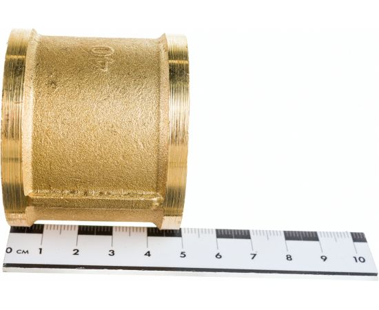 Муфта LEXLINE 1 1/2 вн/вн., латунь 40 Украина 513037 – изображение 3