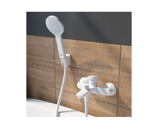 Смеситель для ванны IDDIS Ray белый матовый RAYWT02i02 – изображение 3