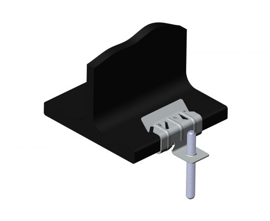 Балочный зажим УМС 2-7 мм с отгибом и резьбой М6 25 шт. BZ-2-7-M6-G – изображение 3