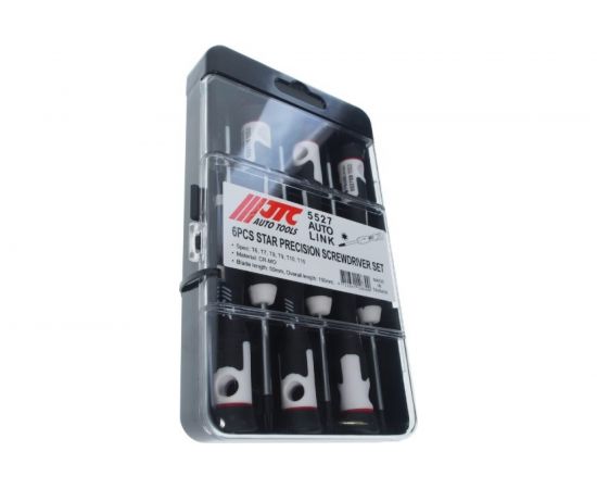 Набор прецизионных отверток 6шт 150мм JTC-5527 – изображение 3