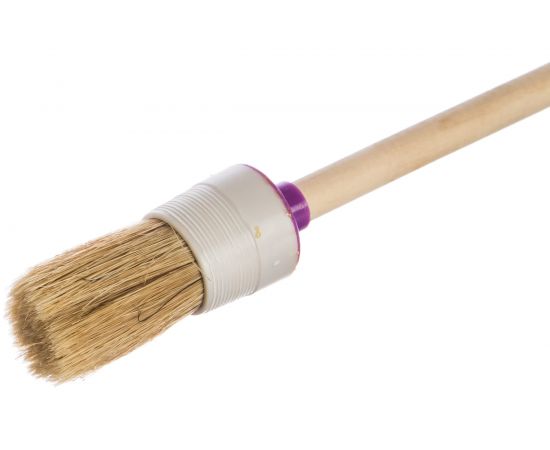 Круглая кисть KRAFOR №6, 30мм 001-0030 49225 – изображение 3