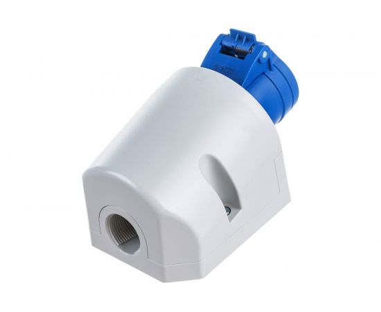 Настенная розетка PCE 16А 220V 1P+N+E IP44 113-6 – изображение 3