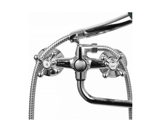 Смеситель для ванной WISENT с изливом 30 см и душем 2365 – изображение 4