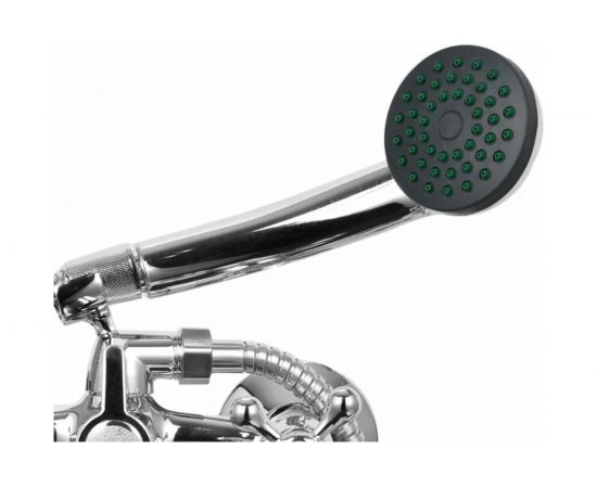 Смеситель для ванной WISENT с изливом 30 см и душем 2365 – изображение 5