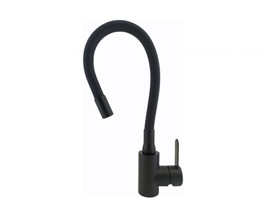 Смеситель для кухни MYNAH с гибким силиконовым изливом, керамический картридж M58301E2 – изображение 5