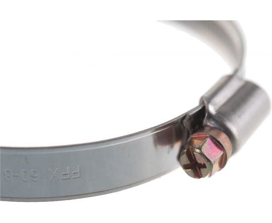 Червячный хомут FORTISFLEX PL-12/W2 60-80 мм 69016 – изображение 5