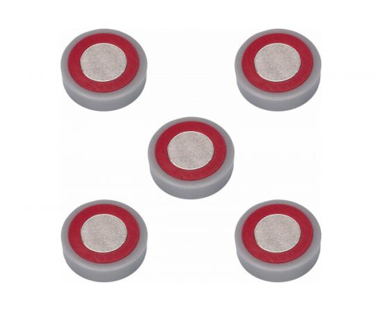 Супермощные неодимовые магниты BRAUBERG HEAVY DUTY 30 мм, набор 5 шт., серые 237486 – изображение 5