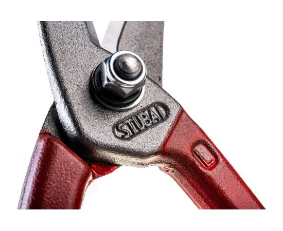 Ножницы кровельщика STUBAI для прямого/кривого реза, левые 250 мм 267601 – изображение 5