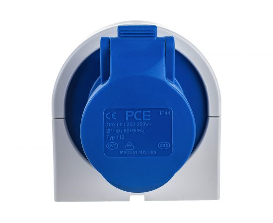 Настенная розетка PCE 16А 220V 1P+N+E IP44 113-6 – изображение 6