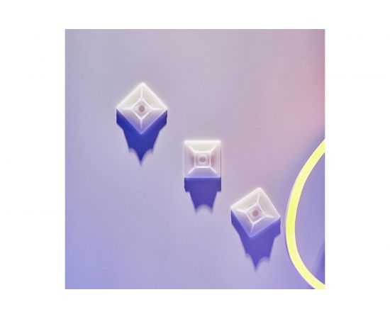 Самоклеящаяся площадка под винт REXANT 28x28 мм, белая, упаковка 100 шт. 07-2228 – изображение 6