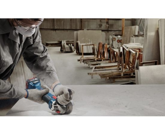 Аккумуляторная угловая шлифмашина Bosch GWS 18V-10 06019J4004 – изображение 7