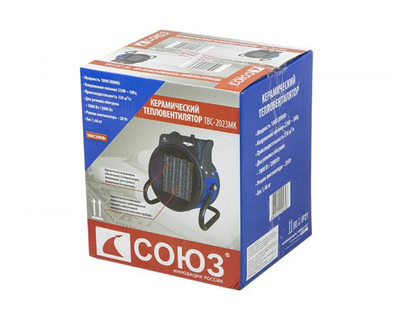 Керамический обогреватель Союз ТВС-2023МК – изображение 7