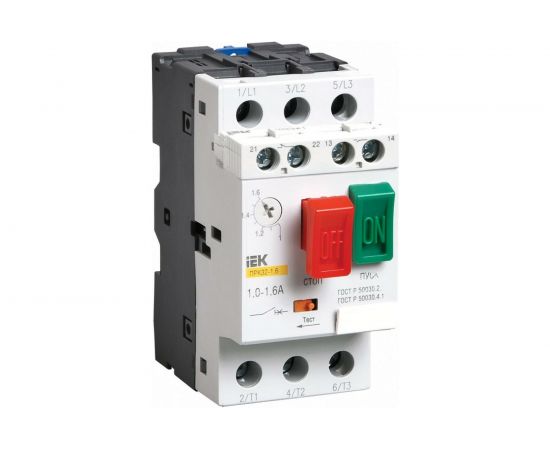 Автоматический выключатель защиты двигателя IEK ПРК 32-25 In25А Ir20-25А Ue 660В ИЭК DMS11-025 