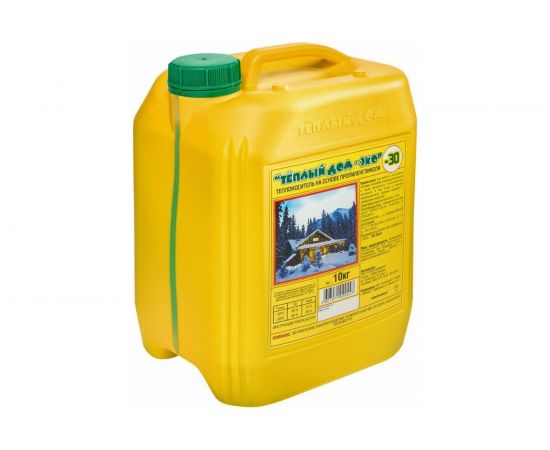 Теплоноситель Тёплый дом ЭКО 20 кг, до -30 градусов TDE20676 