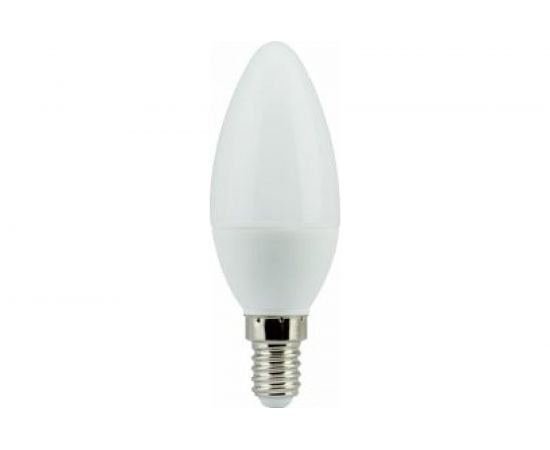 Светодиодная лампа Ecola candle LED 6,0W 220V E14 4000K свеча композит 101x37 C4LV60ELC 