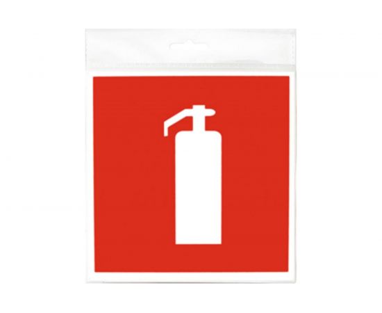 Наклейка Контур Лайн 130х130 Огнетушитель 10FC0308 