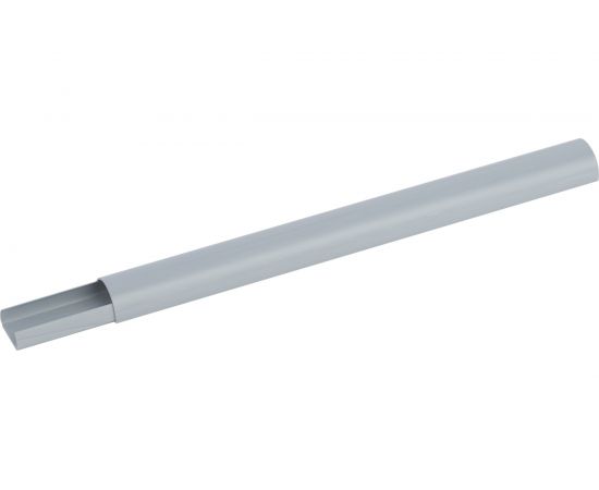 Кабель канал ЭРА KK-20-12-F полукруглый, 20x12, серый, 2 м Б0054630 