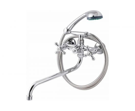 Смеситель для ванны с душем Профсан ПСМ тип См-ВУДРНШлА PSM-158-89 